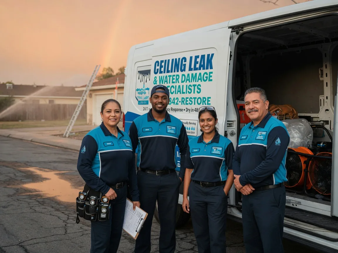 Ceiling Leak Cleanup company in Ponderosa, NM
